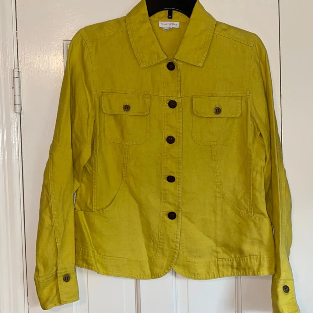 Charter Club linen jacket - Picture 2 of 6